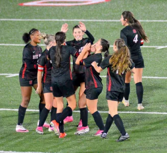 Big Red girls start tourney strong